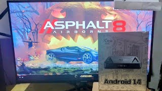 TV BOX X96Q PRO PLUS ALLWINNER H728 RODANDO ASPHALT 8 [upl. by Engelhart682]