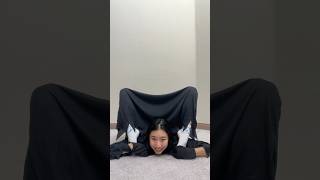 Creepy Moves to do for Halloween 🎃 halloween ghost contortion shorts [upl. by Nithsa]