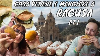 SICILIA FOOD TOUR  COSA VEDERE E MANGIARE A RAGUSA IN 24 ORE parte 1 [upl. by Sucramel]