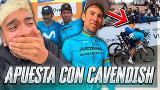 CAVENDISH vs GAVIRIA  Vlog del Tour Colombia  Etapa 4 [upl. by Uwkuhceki658]