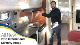 2019 Airstream International Serenity 30RBT Walk Through Twin Bed Travel Trailer Camping [upl. by Notterb]