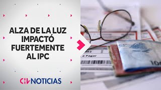 ALZA DE LA LUZ impactó fuertemente en el IPC de Julio 2024  CHV Noticias [upl. by Claudy]