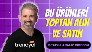 TRENDYOLDA SATILABİLECEK ÜRÜNLER BULDUM [upl. by Lovering]