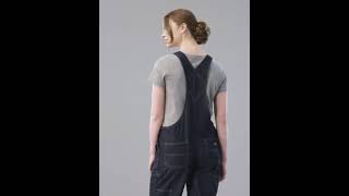 Dickies Womens Denim Bib Overall  Denim Rompers 2023 [upl. by Rim]