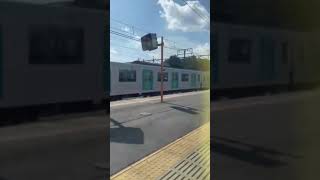 Leaving Yokoze Station on Seibu Chichibu Line  Yokoze  Japan  3 August 2024 [upl. by Snowber]