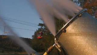 First Snowmaking  Sept 26 [upl. by Otrebla]