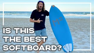 The Best Softboard MF Softboard Review 🏄‍♂️ Inc Little Marley  Stoked For Travel [upl. by Sitruc109]