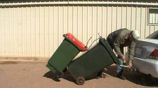 multibin tow compact dual wheelie bin tow hitchmp4 [upl. by Bork]