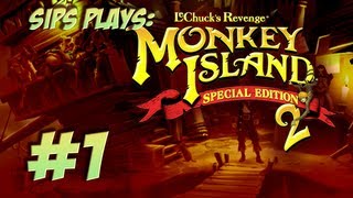 Sips Plays Monkey Island 2 Special Edition  Part 1 [upl. by Giarc]