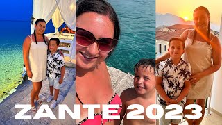 Zante Vlog  The Best Two Weeks Ever Amoudi Alykanas Alykes August 2023 [upl. by Isaac]