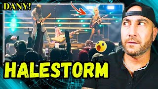 Halestorm and Dany The Warning LIVE  Familiar Taste of Poison  FIRST REACTION [upl. by Hyams]