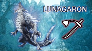 Lunagaron Longsword gameplay  MHRise Sunbreak [upl. by Llener]