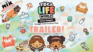 Snuggle Cubs Trailer  New Furniture Pack  Aesthetic Toca Life World  The Toca Life Sisters 🦋 [upl. by Pedrick921]