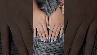 nails art nailart nailpolish lovenails lavender flowers artist [upl. by Nugent428]