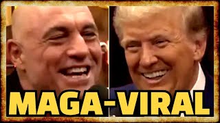 Joe Rogan and Donald Trump BREAK THE INTERNET With VIRAL Interview [upl. by Sanders]