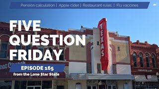 FIVE QUESTION FRIDAY episode 165 from Waxahachie Texas I Expat in Croatia [upl. by Myrvyn]