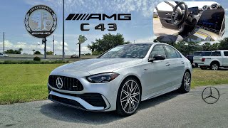 2023 Mercedes AMG C 43 Sedan  All Specs amp Test Drive [upl. by Avigdor]