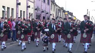 Trillick amp Lisbeg Pipe Bands  Cavanaleck Pipe 2019 [upl. by Karolyn490]