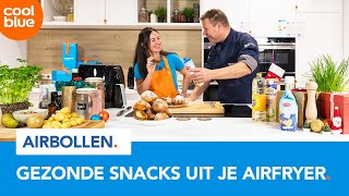 Airbollen gezonde oliebollen uit je Philips Airfryer [upl. by Drhcir]