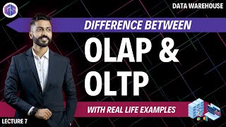 OLAP vs OLTP  Difference between OLAP vs OLTP with Real Life Examples [upl. by Atinuahs]