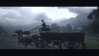 Carriage Ride Ambience ASMR  Rainy Day Travel [upl. by Howund]