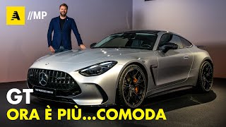 Mercedes AMG GT 2024  Sportività meno CRISTALLINA per comfort più FACILE [upl. by Hwang527]