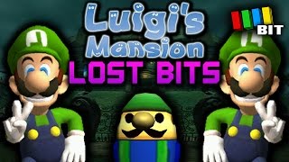 Luigis Mansion LOST BITS  Unused and Unseen Secrets TetraBitGaming [upl. by Eihcir]