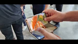 Folding and unfolding the new Pixel 9 Pro Fold [upl. by Siloam]