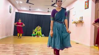 Jathiswaram teaching part  Bharatanatyam  SLBV nrithyalaya [upl. by Mook360]