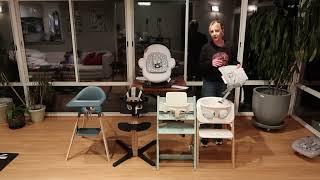 Stokke Tripp Trapp Nomi Steps amp Clikk High Chair Comparison [upl. by Eniamrehs702]