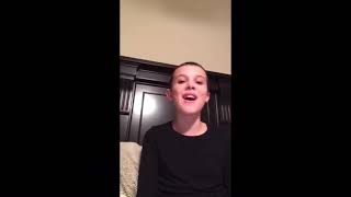 Millie Bobby Brown singing compilation [upl. by Balcke540]