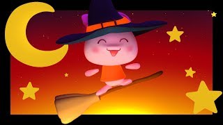 Petite sorcière  Danse et comptine dHalloween pour les enfants  Titounis [upl. by Adev]