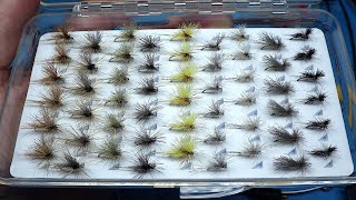 Spring and Early Summer Dry Flies tyed by Davie McPhail [upl. by Cheatham]