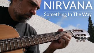 Something In The Way NIRVANA acoustic cover [upl. by Artim]