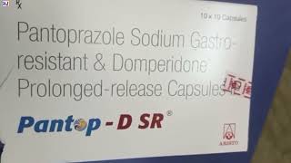 PantopDSR Capsule  Pantoprazole Sodium Gastro resistant amp Domperidone Prolongedrelease Capsules [upl. by Adigun100]