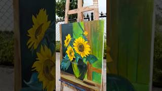 Still Life Acrylic painting on Canvas shortvideo oilpaint painting calligraphy acrylicpainting [upl. by Massingill]