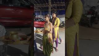 youtubeshorts saubhagya se meri gadi ki Puja mere bhagana bhagani ne ki [upl. by Travers]