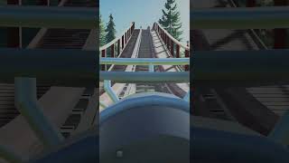 🎢 Planet Coaster POV  Descente en Luge Coaster Bobsleigh  ❄️ short [upl. by Nakada]