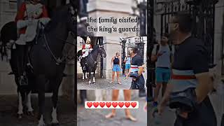 The best video today london horse kingsguard family visit subscribe [upl. by Draneb]