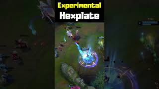 Experimental Hexplate  League of Legends shorts [upl. by Karlow759]