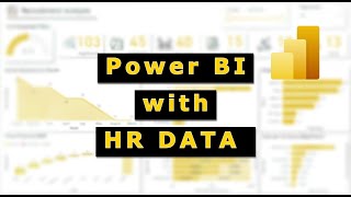 HR Data Transforming Using Awesome Power BI Dashboards  Power BI  Impact of Creativity [upl. by Airat597]