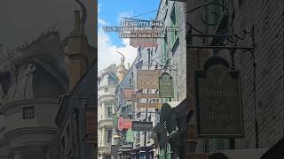 Gringotts Bank  Universal Studios Florida diagonalley wizardingworld asmr shorts [upl. by Schulz]