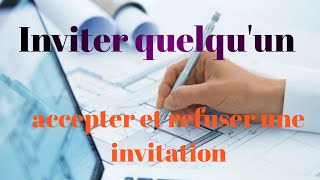 Comment inviter quelquun تعلم كيف توجه دعوة لشخص ما [upl. by Irena]