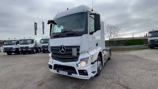 007611  MERCEDES BENZ ACTROS 1843 LS 4X2 EURO 6 453000 KM 2019  IANTRUCKSCOM [upl. by Goetz]