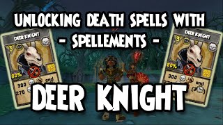 Wizard101 ⚔️UNLOCKING Death SPELLS with SPELLEMENTS  DEER KNIGHT⚔️ [upl. by Yssac826]