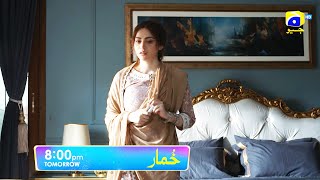 Khumar Episode 20 Promo  Tomorrow at 800 PM only on Har Pal Geo [upl. by Aerdnua]