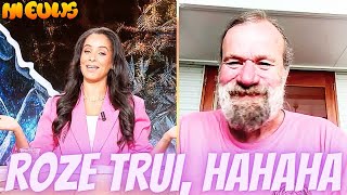 Wim Hof giert met de sterren van Shownieuws ‘Roze trui hahaha’ [upl. by Talanta725]