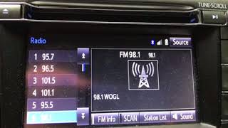 WOGL 981 Top of the hour ID at Noon September 2017 [upl. by Wootan457]