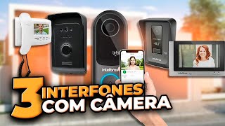 TOP 3 MELHOR INTERFONE COM CÂMERA Guia Melhores Videoporteiro CUSTO BENEFÍCIO 📞 📹 [upl. by Anierdna]