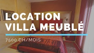 Location villa meublé Fès SAIS GARDEN Merja [upl. by Ntisuj]